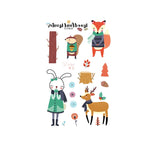 20 PCS Waterproof Anti-Sweat Children Cute Cartoon Animal Tattoo Stickers, EC-581, EC-582, EC-583, EC-584, EC-585, EC-590, EC-531, EC-591, EC-592, EC-593, EC-594, EC-614, EC-615, EC-617, EC-618