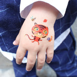 20 PCS Waterproof Anti-Sweat Children Cute Cartoon Animal Tattoo Stickers, EC-581, EC-582, EC-583, EC-584, EC-585, EC-590, EC-531, EC-591, EC-592, EC-593, EC-594, EC-614, EC-615, EC-617, EC-618