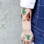 20 PCS Waterproof Anti-Sweat Children Cute Cartoon Animal Tattoo Stickers, EC-581, EC-582, EC-583, EC-584, EC-585, EC-590, EC-531, EC-591, EC-592, EC-593, EC-594, EC-614, EC-615, EC-617, EC-618