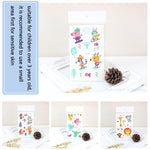 20 PCS Waterproof Anti-Sweat Children Cute Cartoon Animal Tattoo Stickers, EC-581, EC-582, EC-583, EC-584, EC-585, EC-590, EC-531, EC-591, EC-592, EC-593, EC-594, EC-614, EC-615, EC-617, EC-618