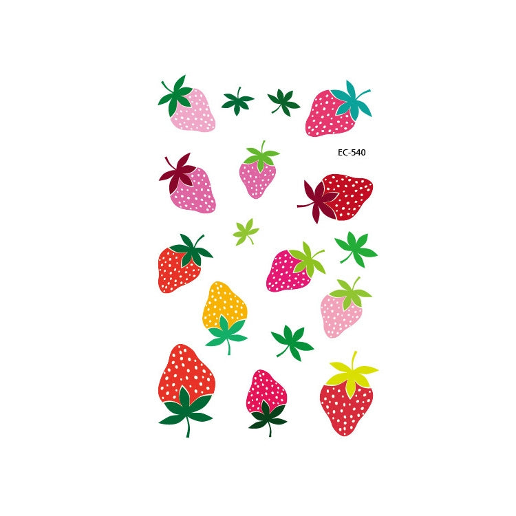20 PCS Waterproof Painted Fruits Vegetables Plants Children Tattoo Stickers, EC-531, EC-532, EC-533, EC-534, EC-535, EC-536, EC-537, EC-538, EC-539, EC-540, EC-541, EC-542, EC-543, EC-544, EC-545, EC-546, EC-547, EC-548, EC-549, EC-550, EC-551, EC-552 ...