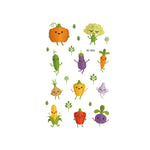 20 PCS Waterproof Painted Fruits Vegetables Plants Children Tattoo Stickers, EC-531, EC-532, EC-533, EC-534, EC-535, EC-536, EC-537, EC-538, EC-539, EC-540, EC-541, EC-542, EC-543, EC-544, EC-545, EC-546, EC-547, EC-548, EC-549, EC-550, EC-551, EC-552 ...