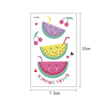 20 PCS Waterproof Painted Fruits Vegetables Plants Children Tattoo Stickers, EC-531, EC-532, EC-533, EC-534, EC-535, EC-536, EC-537, EC-538, EC-539, EC-540, EC-541, EC-542, EC-543, EC-544, EC-545, EC-546, EC-547, EC-548, EC-549, EC-550, EC-551, EC-552 ...