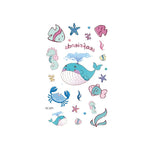 20 PCS Marine Animal Waterproof Children Tattoo Stickers, EC-559, EC-566, EC-567, EC-571, EC-572, EC-573, EC-574, EC-575, EC-576, EC-577, EC-741, EC-764