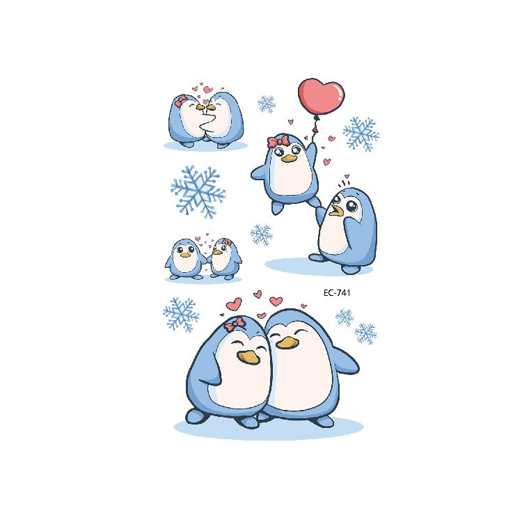 20 PCS Marine Animal Waterproof Children Tattoo Stickers, EC-559, EC-566, EC-567, EC-571, EC-572, EC-573, EC-574, EC-575, EC-576, EC-577, EC-741, EC-764