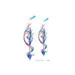 20 PCS Waterproof Flower Arm Tattoo Sticker, SC-529, SC-557, SC-558, SC-559, SC-561, SC-564, SC-551, SC-556, SC-552, SC-553, SC-554, SC-555