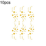 10 PCS Hot Stamping Waterproof Music Festival Face Tattoo Sticker, VS-001, VS-002, VS-003, VS-004, VS-005, VS-006, VS-007, VS-008, VS-009, VS-010