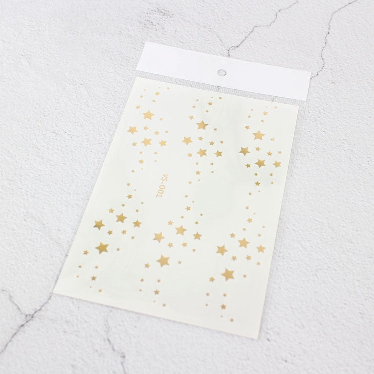 10 PCS Hot Stamping Waterproof Music Festival Face Tattoo Sticker, VS-001, VS-002, VS-003, VS-004, VS-005, VS-006, VS-007, VS-008, VS-009, VS-010