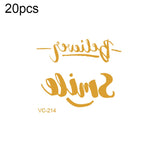 20 PCS Waterproof Bachelor Party Hot Stamping Wedding Bridal Tattoo Stickers, VC-204, VC-205, VC-206, VC-207, VC-208, VC-209, VC-210, VC-211, VC-212, VC-213, VC-214, VC-215, VC-216, VC-217, VC-218, VC-227, VC-228, VC-229, VC-230, VC-231, VC-232, VC-233...