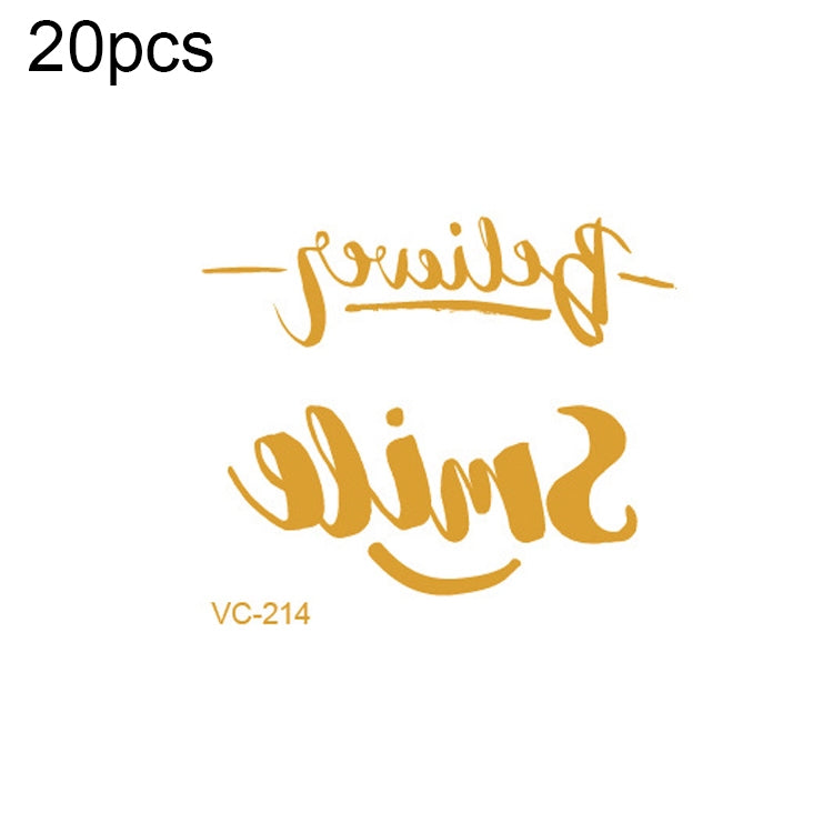 20 PCS Waterproof Bachelor Party Hot Stamping Wedding Bridal Tattoo Stickers, VC-204, VC-205, VC-206, VC-207, VC-208, VC-209, VC-210, VC-211, VC-212, VC-213, VC-214, VC-215, VC-216, VC-217, VC-218, VC-227, VC-228, VC-229, VC-230, VC-231, VC-232, VC-233...