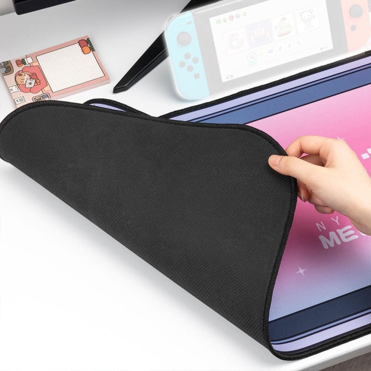 Cute Cat Ear Computer Keyboard Desk Pad Mouse Pad, 400 x 800 x 2mm