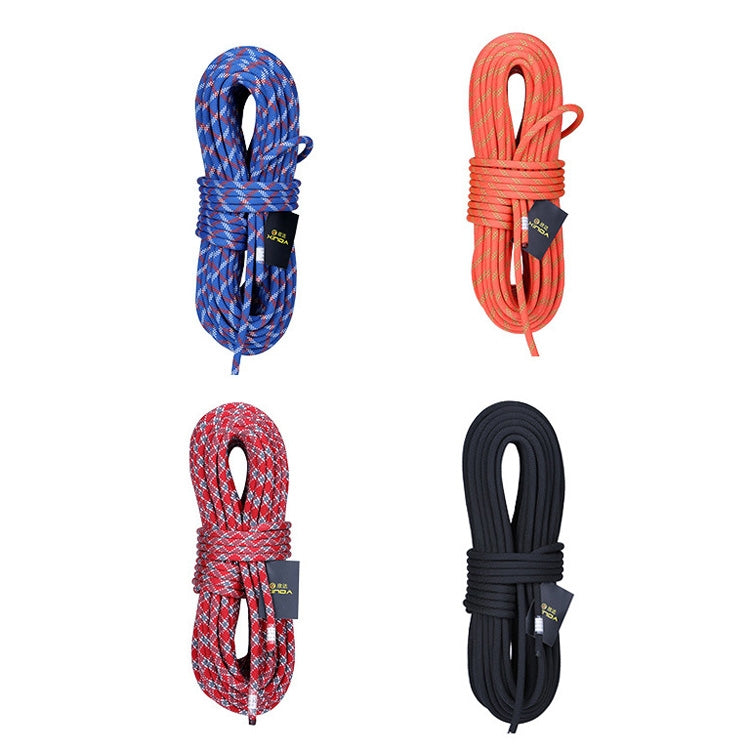 XINDA XD-S9801 Static Rope Outdoor Climbing Rope Speed Down High-Altitude Homework Safety Rope, Length: 2m, Diameter:, 9mm (Black), 9mm (Orange), 9mm (Red Gray), 10mm (Black), 10mm (Orange), 10mm (Red Gray), 10.5mm (Blue), 10.5mm (Black), 10.5mm (Orang...