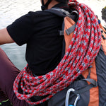 XINDA XD-S9801 Static Rope Outdoor Climbing Rope Speed Down High-Altitude Homework Safety Rope, Length: 2m, Diameter:, 9mm (Black), 9mm (Orange), 9mm (Red Gray), 10mm (Black), 10mm (Orange), 10mm (Red Gray), 10.5mm (Blue), 10.5mm (Black), 10.5mm (Orang...