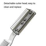 2 PCS Pet Cleaning Dead Hair Hair Removal Knife Soft Hair Removal Comb, Hair Removal Knife