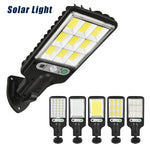 616 Solar Street Light LED Human Body Induction Garden Light, Spec:, 28 SMD No Remote Control, 60 SMD No Remote Control, 117 COB No Remote Control, 108 COB No Remote Control, 72 SMD No Remote Control, 28 SMD With Remote Control, 60 SMD With Remote Cont...