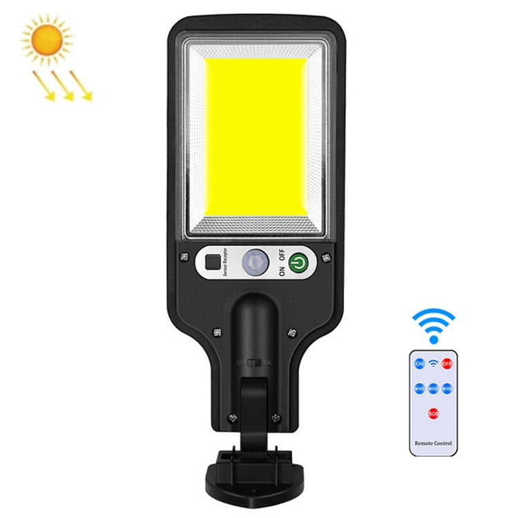 616 Solar Street Light LED Human Body Induction Garden Light, Spec:, 28 SMD No Remote Control, 60 SMD No Remote Control, 117 COB No Remote Control, 108 COB No Remote Control, 72 SMD No Remote Control, 28 SMD With Remote Control, 60 SMD With Remote Cont...