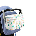 Multifunctional Baby Stroller Storage Bag, White Dinosaur, Yellow Zoo, Green Lamb, White Alpaca, Tibetan Owl, Denglin Deer, Yellow Zoo + Side Pocket, Green Lamb + Side Pocket, White Alpaca + Lateral Pocket, Tibetan Owl + Side Pocket                    ...