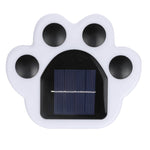 Bear Paw Outdoor Solar LED Courtyard Buried Light, White Light, Warm Light