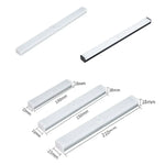 LED Human Body Induction Lamp Long Strip Charging Cabinet Lamp Strip, Size:, 10cm, 15cm, 21cm