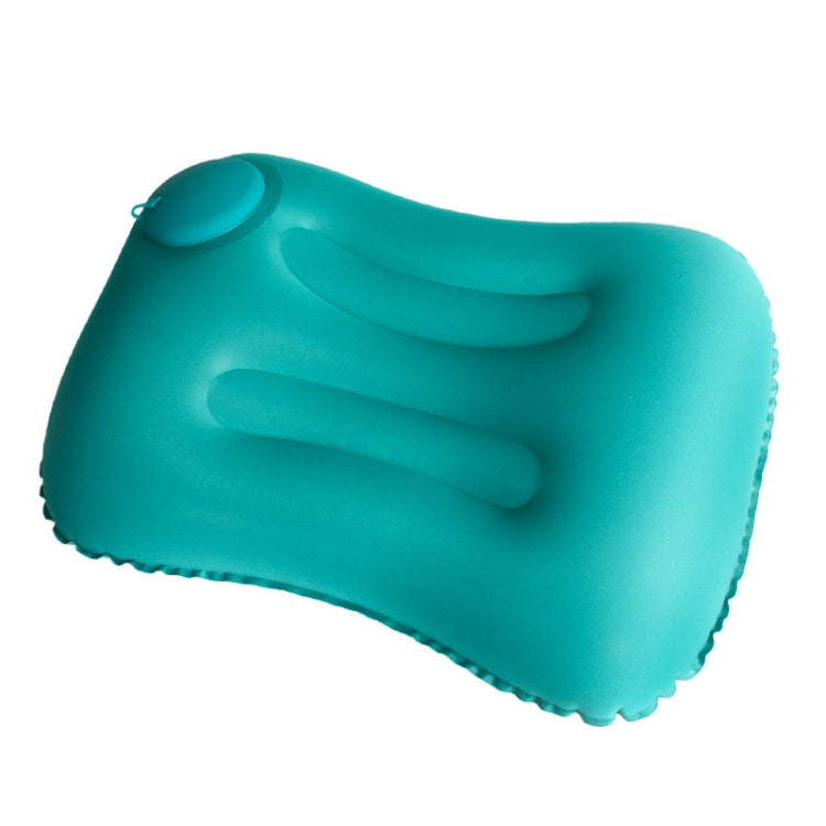 Travel Inflatable Press U-Shaped Neck Guard Pillow, Flocked U009-01（Peacock Green ）, Flocked U009-03（Light Gray）, Flocked U009-04（Medium Blue）, Flocked U009-02（Rose Red）, Flocked U009-05（Dark Blue）, Flocked U009-060（Sky Blue）, Flocked U009-070（Orange） ...