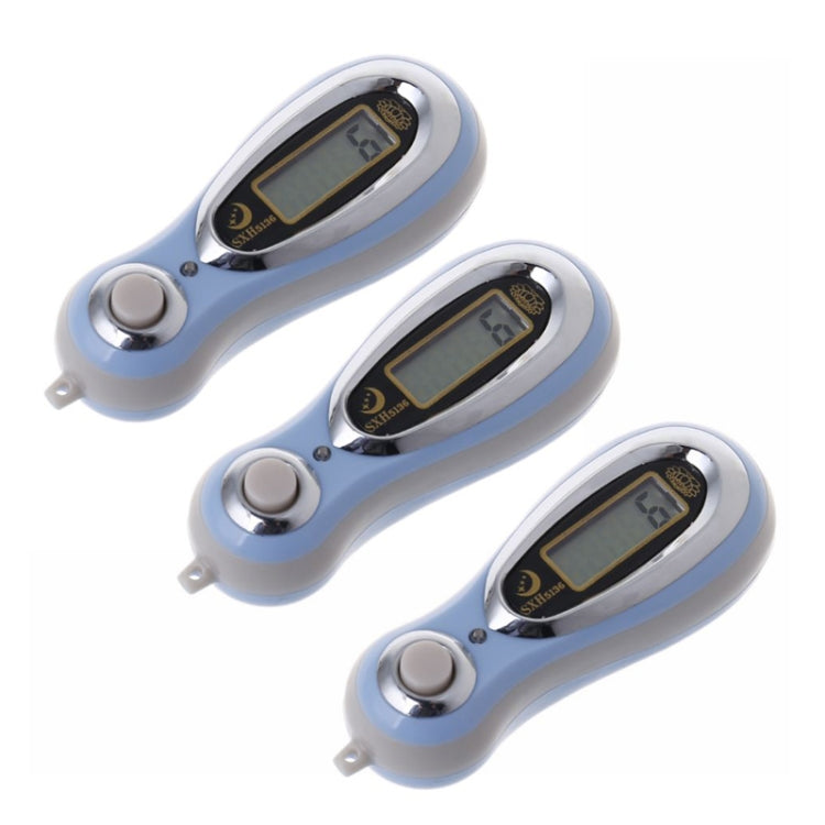 3 PCS SXH5136 MP3 Shape Chanting Counter With Lanyard, 3PCS SXH5136