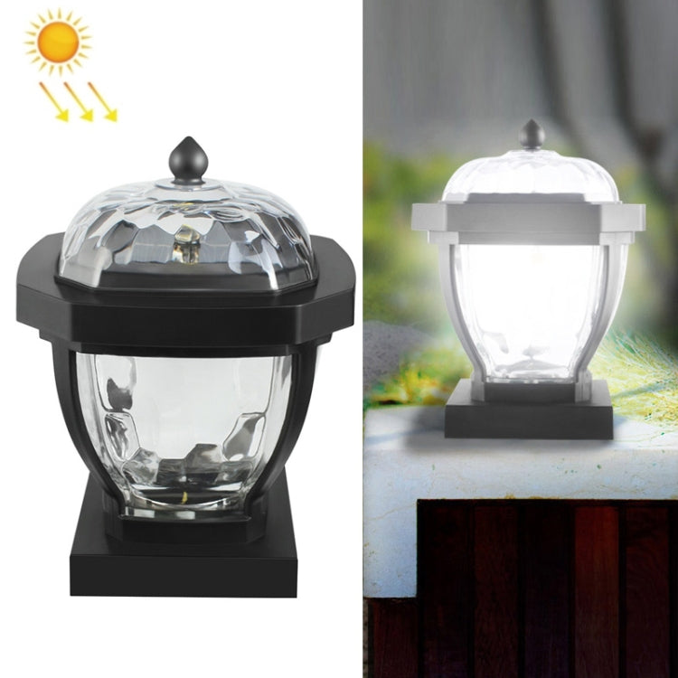 2 LED Solar Waterproof Outdoor Garden Light, Style:, White Light-Lawn Lamp, Warm Light-Lawn Lamp, White Light-Column Cap, Warm Light-Column Cap