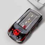 Children Car Adventure Game Two-Players Battle Toy, Red, Black, Black Red