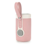 027 Leather Insulated Baby Bottle Cover Heating Bottle Bag, Free Size