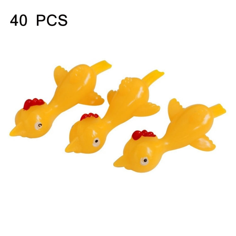 10 PCS Stretching Finger Ejection Turkey Sticky Tricky Toy, 10 PCS Turkey