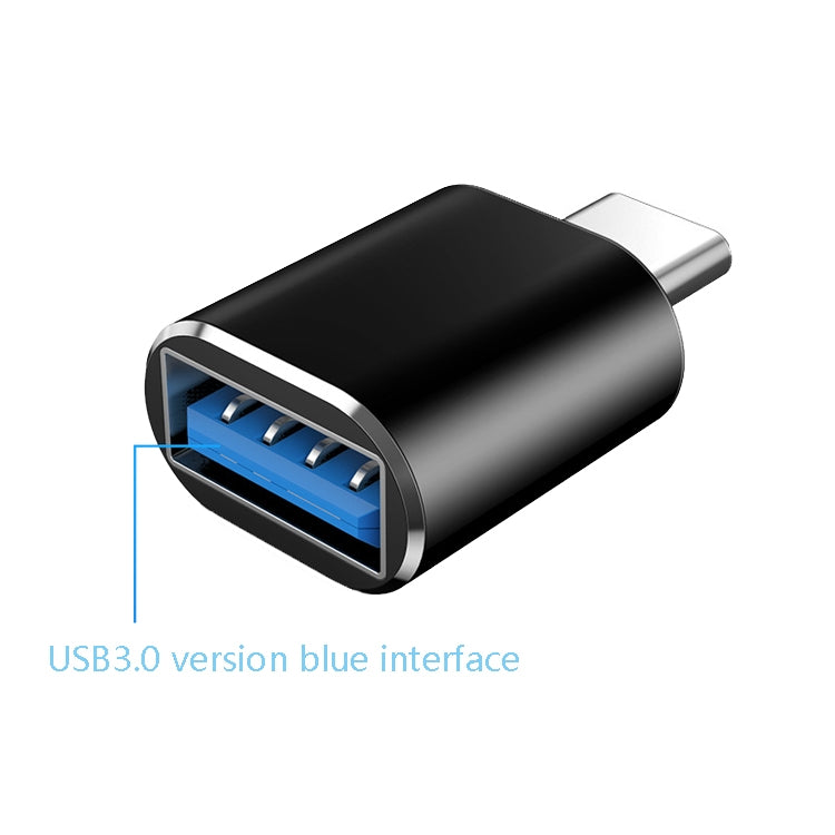 10 قطع محول OTG USB 3.0 أنثى إلى USB-C / Type-C ذكر، 10 قطع بدون مؤشر