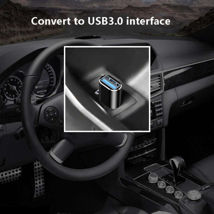 10 قطع محول OTG USB 3.0 أنثى إلى USB-C / Type-C ذكر، 10 قطع بدون مؤشر