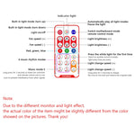 مروحة تبريد PWM 5V ARGB مع جهاز تحكم عن بعد لحافظة الكمبيوتر COOLMOON CM-MPAC، الأنماط: 4 في 1 (أبيض)، 4 في 1 (أسود)، جهاز تحكم 3 في 1 (أبيض)، جهاز تحكم 3 في 1 (أسود)