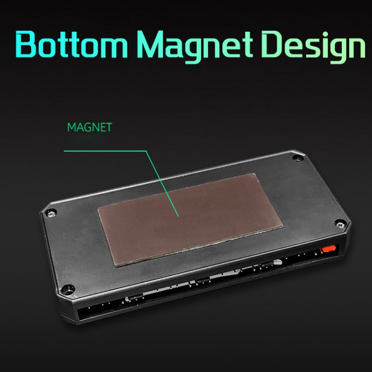 مروحة تبريد PWM 5V ARGB مع جهاز تحكم عن بعد لحافظة الكمبيوتر COOLMOON CM-MPAC، الأنماط: 4 في 1 (أبيض)، 4 في 1 (أسود)، جهاز تحكم 3 في 1 (أبيض)، جهاز تحكم 3 في 1 (أسود)