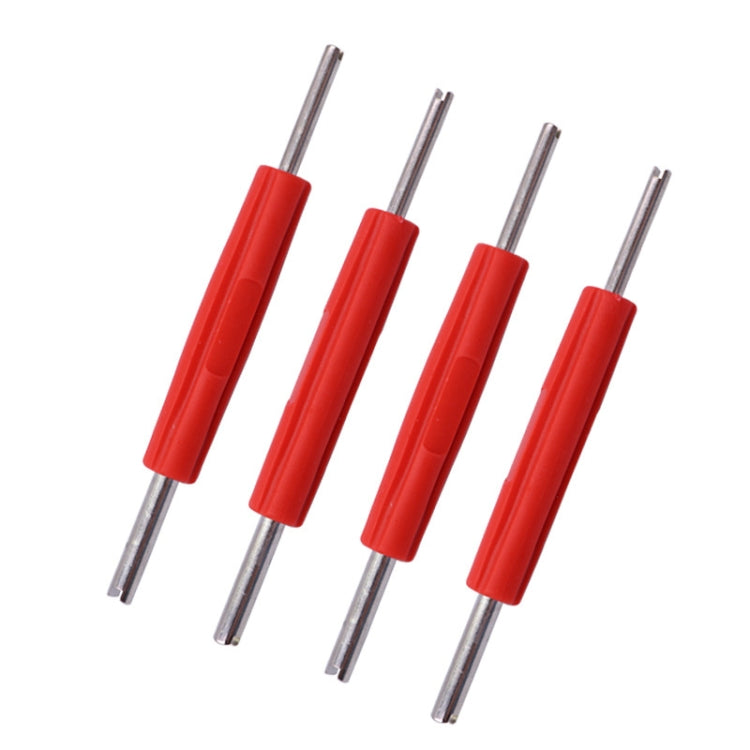 20 PCS Valve Core Wrench Key Car Air Conditioning Wheel Tire Air Mouth Dual-Use Switch Tool, Valve Core Wrench Key