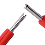 20 PCS Valve Core Wrench Key Car Air Conditioning Wheel Tire Air Mouth Dual-Use Switch Tool, Valve Core Wrench Key
