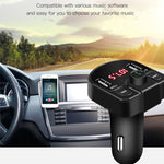 M9 Car Bluetooth MP3 Dual USB Car Charger, M9
