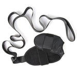 Yoga Stretch Trainer Rehabilitation Correction Belt Foot Drop Stretcher, Oxford Black