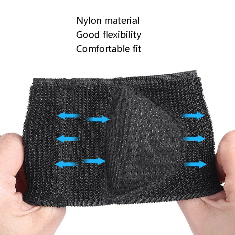 Flat Foot Bow Support Half Pad Elastic Bandage Foot Pad, Black S, Black M, Black L