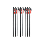 Outdoor Camping Windproof Fixed Canopy Ground Nails, 4 PCS 20cm, 6 PCS 20cm, 8 PCS 20cm, 10 PCS 20cm, 4 PCS 25cm, 6 PCS 25cm, 8 PCS 25cm, 10 PCS 25cm, 4 PCS 30cm, 6 PCS 30cm, 8 PCS 30cm, 10 PCS 30cm, 4 PCS 40cm, 6 PCS 40cm, 8 PCS 40cm, 10 PCS 40cm
