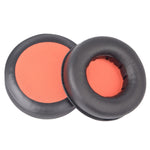 2 PCS Headset Sponge Earmuffs For Razer Kraken 7.1 V1 Pro, Black+Black Net, Black+Orange Net