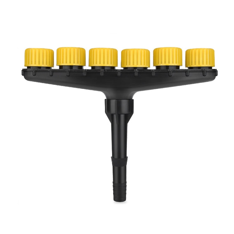 DKSSQ Gardening Multi-Head Watering Sprinkler Nozzle, Specification:, 3 Head with 1 inch/1.2 inch Interface, 3 Head With 1.5 inch Interface, 4 Head With 1 inch/1.2 inch Interface, 4 Head With 1.5 inch Interface, 5 Head With 1 inch/1.2 inch Interface