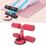 Sit-Up Aid Exercise Abdominal Fitness Device, Specification:, Black Single Suction Cup, Black Double Suction Cup, Red Single Suction Cup, Red Double Suction Cup, Blue Single Suction Cup, Blue Double Suction Cup, Pink Single Suction Cup                 ...