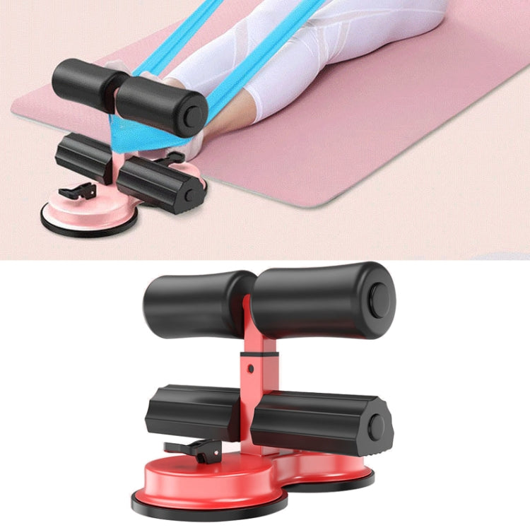 Sit-Up Aid Exercise Abdominal Fitness Device, Specification:, Black Single Suction Cup, Black Double Suction Cup, Red Single Suction Cup, Red Double Suction Cup, Blue Single Suction Cup, Blue Double Suction Cup, Pink Single Suction Cup                 ...