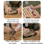 Camping Tent Pull-switch Atmosphere Night Light, Style:, Small Spherical, Large Spherical, Circular Cone, Ellipsoid