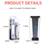 5 in 1 USB HUB For PS5 Console, For PS5   5 in 1