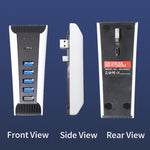 5 in 1 USB HUB For PS5 Console, For PS5   5 in 1