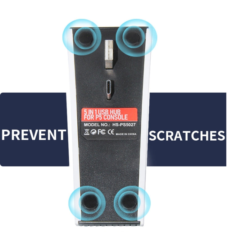 5 in 1 USB HUB For PS5 Console, For PS5   5 in 1