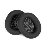 2pcs Sponge Headset Pad for Steelseries Arctis Pro / Arctis 3 / 5 / 7(Black Grey Leather), TBD0601869701B, TBD0601869701C, TBD0601869701D, TBD0601869701E, TBD0601869701F, TBD0601869701G, TBD0601869701H, TBD0601869701J, TBD0601869701A