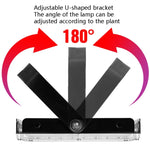 LED Plant Light Full Spectroscopy Waterproof Growth Lamp, Three-wire Access 24 Beads 25W