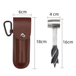 Outdoor Survival Punch Drill Bit Tool Set, Black, Blue, Brown, Beige